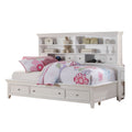 Lacey - Daybed With Storage Twin - White