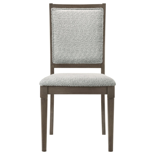 Onslow - Upholstered Dining Side Chair (Set of 2) - Dark Brown