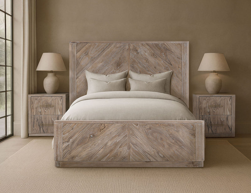 Balam - Nightstand - Ivory White