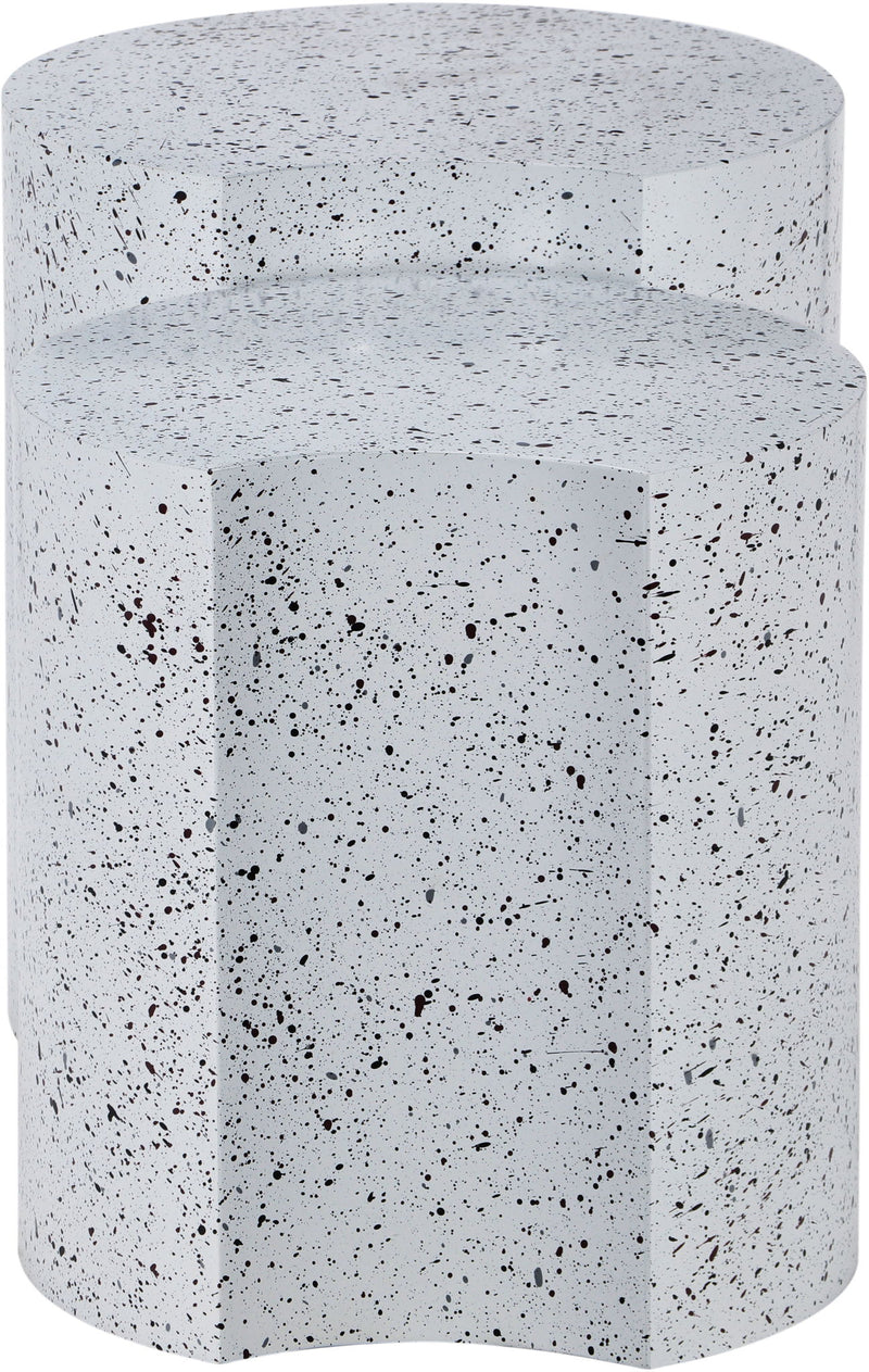 Dimple - Modular End Table - Terazzo Finish