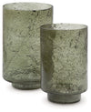 Clarkton - Candle Holder Set (Set of 2) - Green