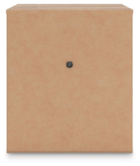 Kinlanni - One Drawer Night Stand - Tan