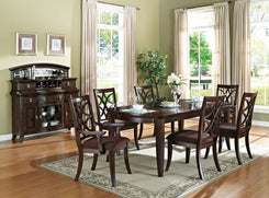 Keenan - Dining Table - Dark Walnut