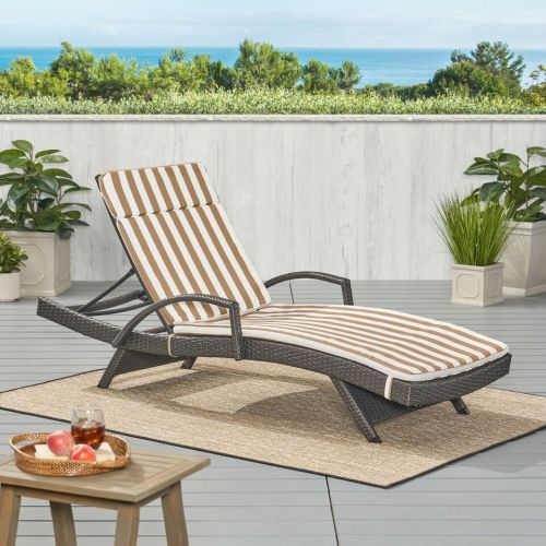 Outdoor Chaise Lounge Cushion (Without Chaise Lounge)