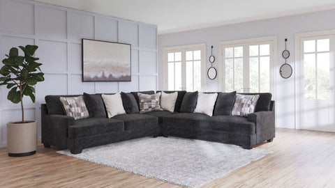 Dark Gray / 3-Piece Sectional