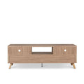 Lakin - TV Stand - Rustic Natural