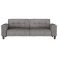 Deerhurst - Upholstered Track Arm Tufted Sofa - Charcoal