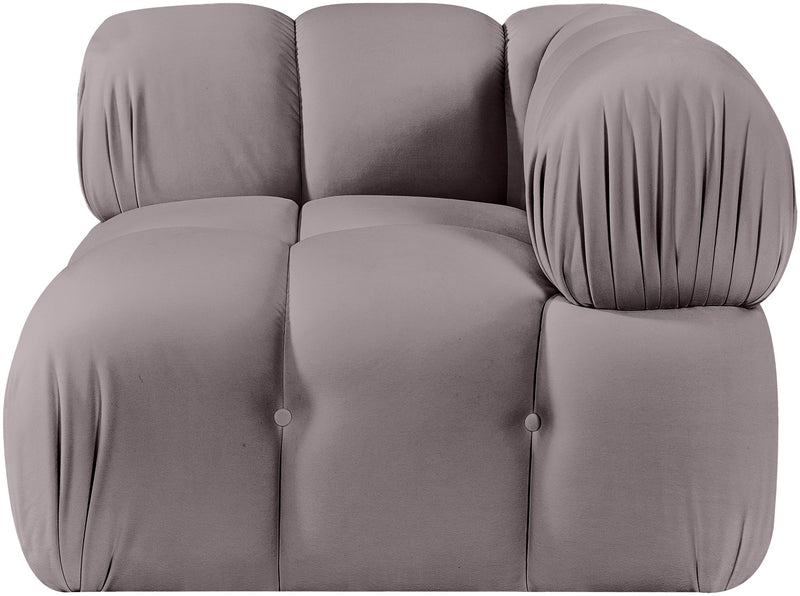 Orin - Velvet Performance Fabric Upholstered Modular Corner Chair
