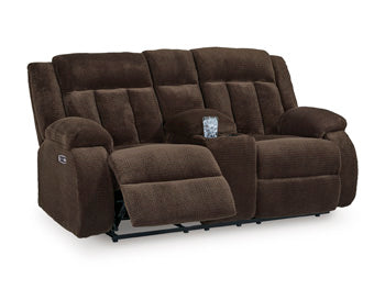 Observation Power Reclining Loveseat with Console