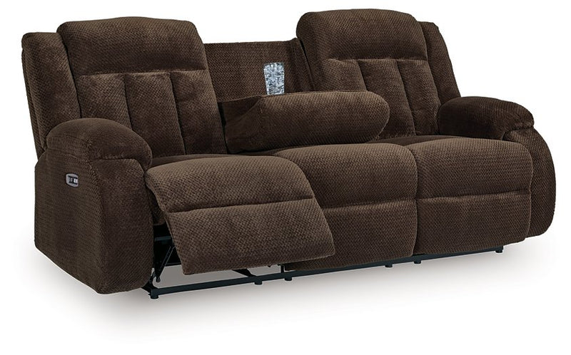 Observation Power Reclining Sofa with Drop Down Table