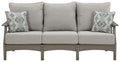 Visola - Gray - Sofa With Cushion