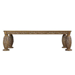 Constantine - Dining Table - Brown & Gold Finish