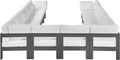 Nizuc - Outdoor Patio Modular Sectional 12 Piece - White