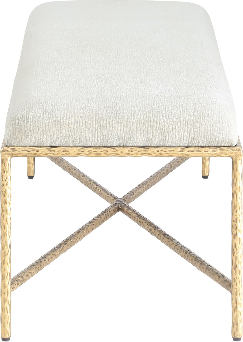 Valley - Bench With Gold Frame