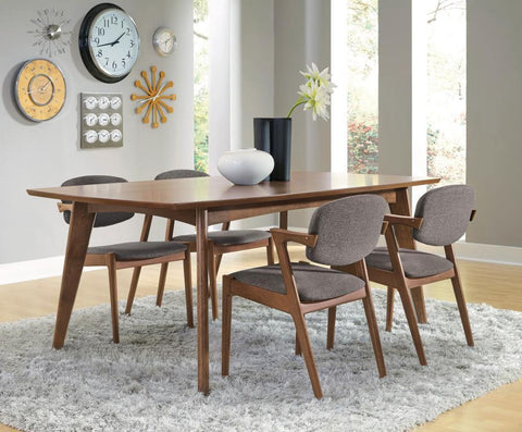 Dark Brown / 5 Pc. Table, 4 Chairs