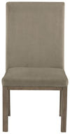 Chrestner - Dining UPH Side Chair (Set of 2) - Gray / Brown
