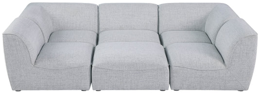 Miramar - Modular Sectional 6 Piece - Gray - Modern & Contemporary