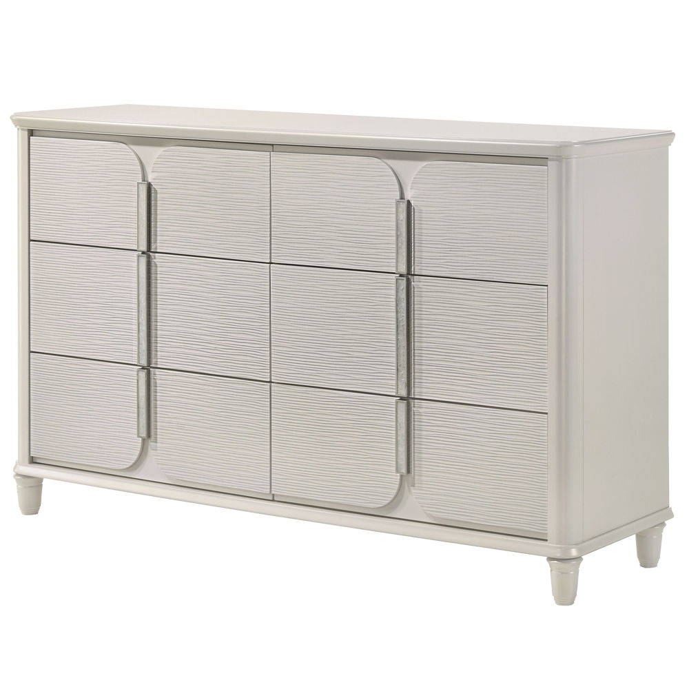 Laveda - Dresser - Pearl White