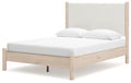 Cadmori - Upholstered Panel Bed