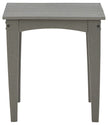 Visola - Gray - Square End Table