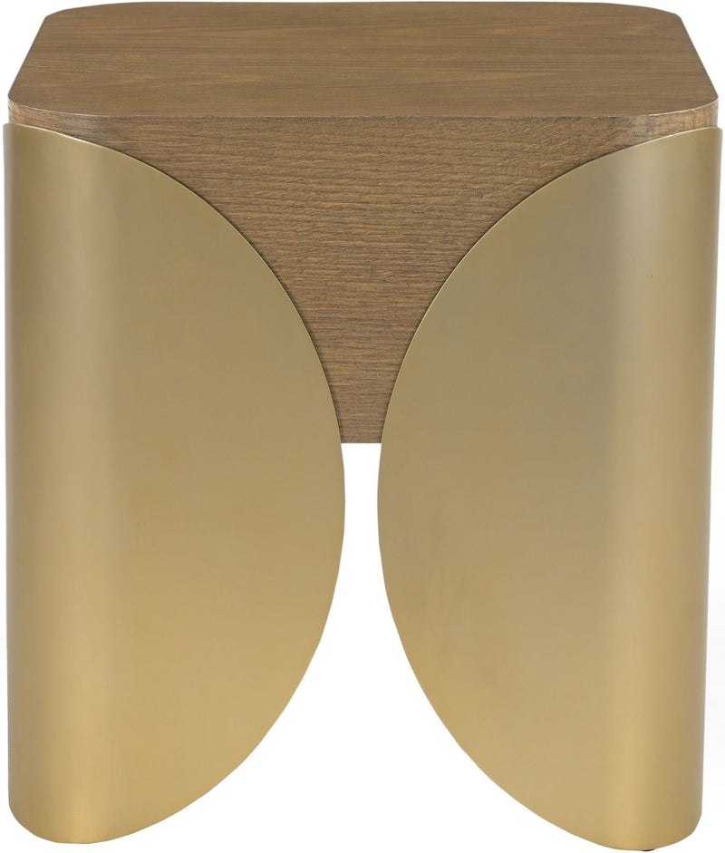 Cazari - Oak Wood And Iron Table