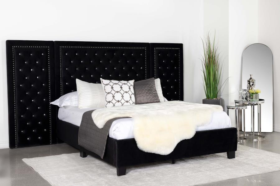 Hailey - Upholstered Wall Panel Bed