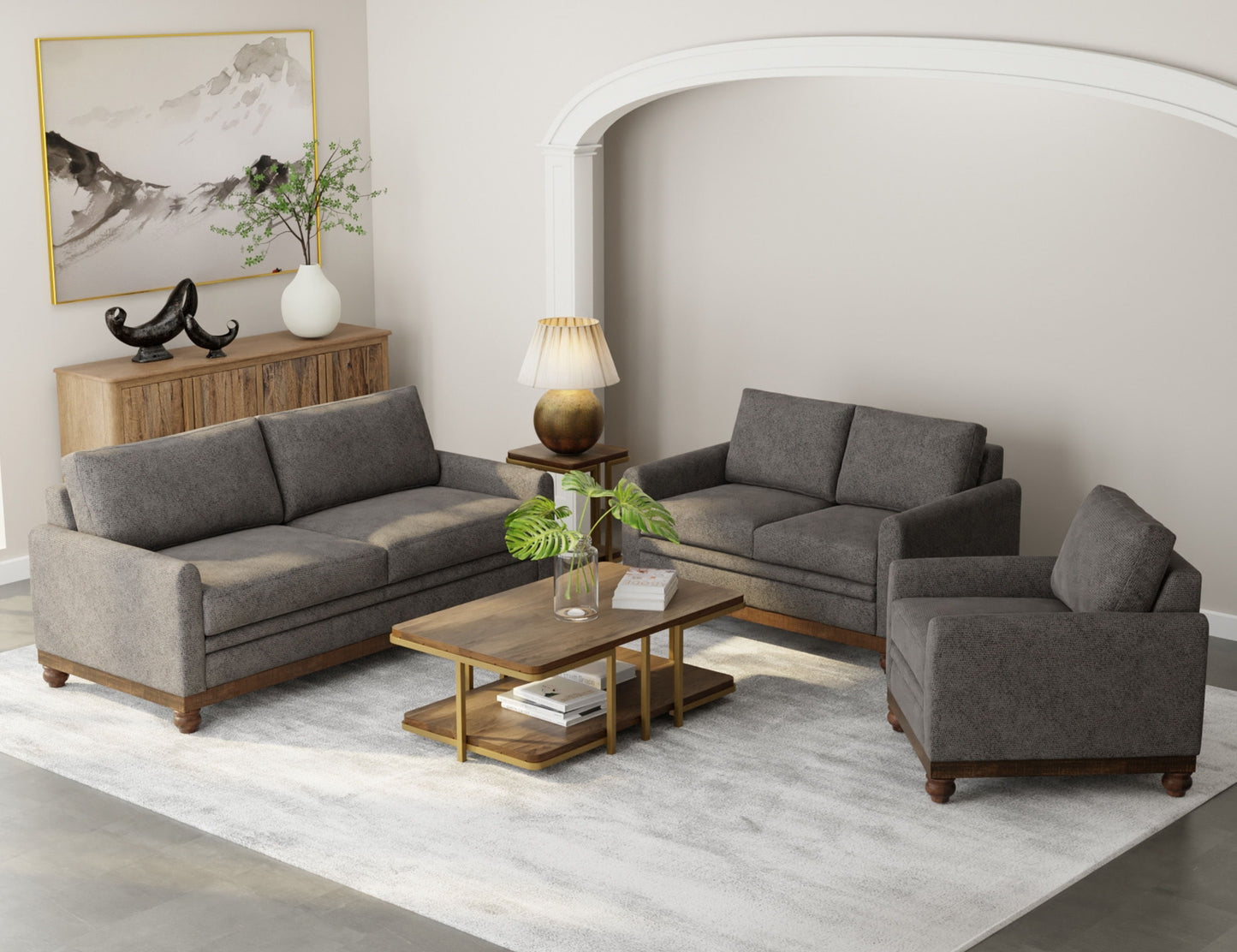 Pueblo Gray - Sofa