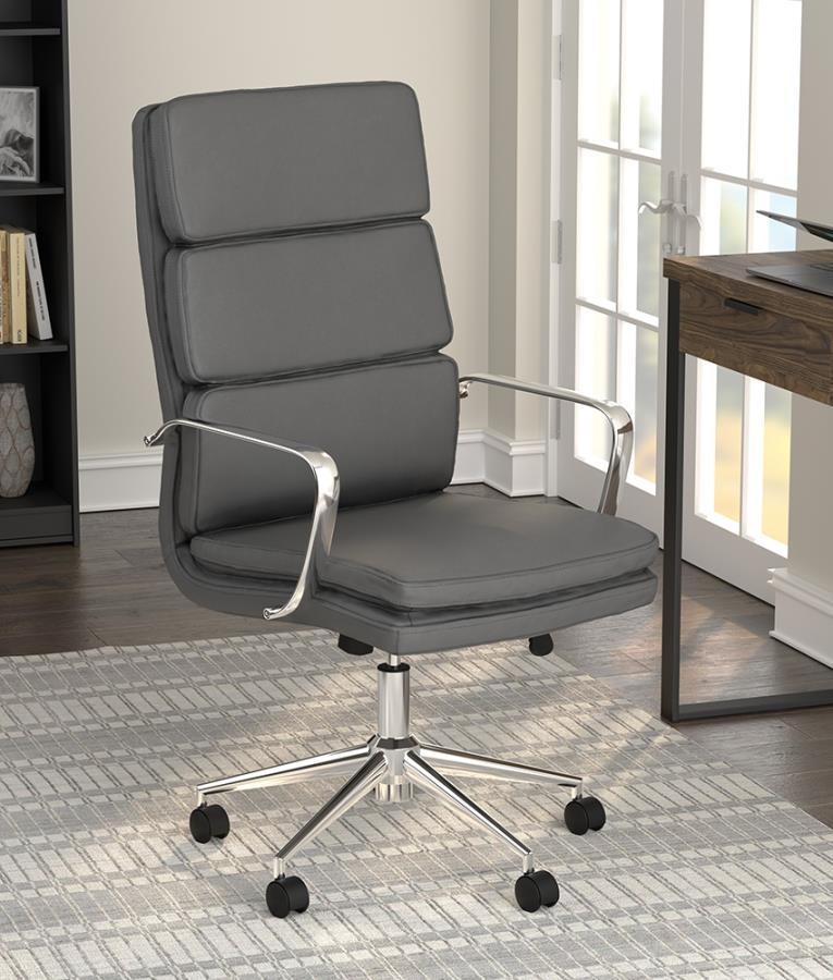 Ximena - Upholstered Adjustable High Back Office Chair