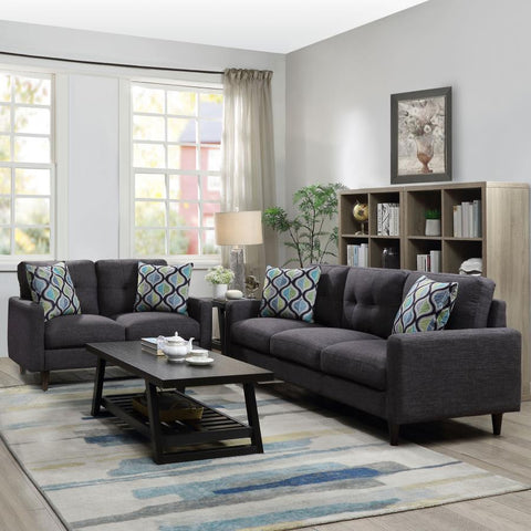 Dark Gray / 2 Pc. Sofa, Loveseat