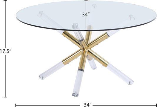 Mercury - Coffee Table - Gold