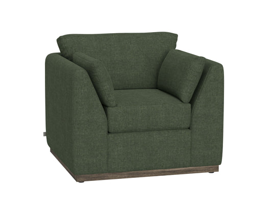 Tumbi - Arm Chair - Dark Green