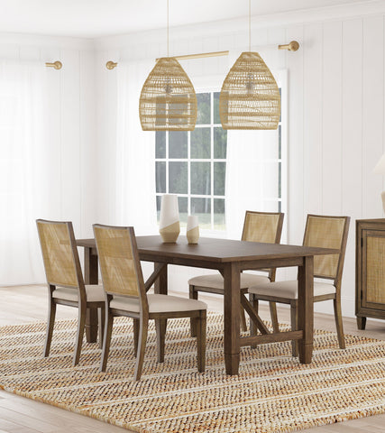 Dark Brown / 5 Pc. Table, 4 Chairs