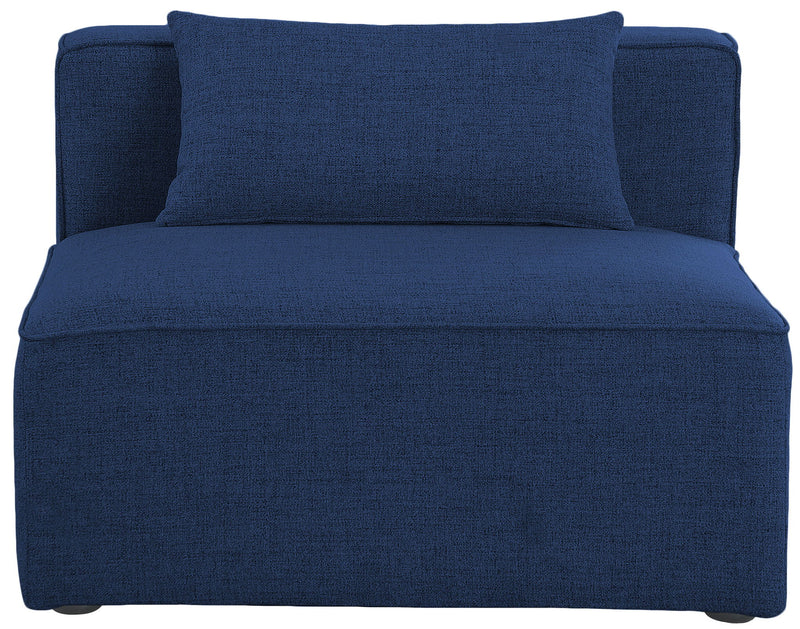 Cube - Linen Armless Chair