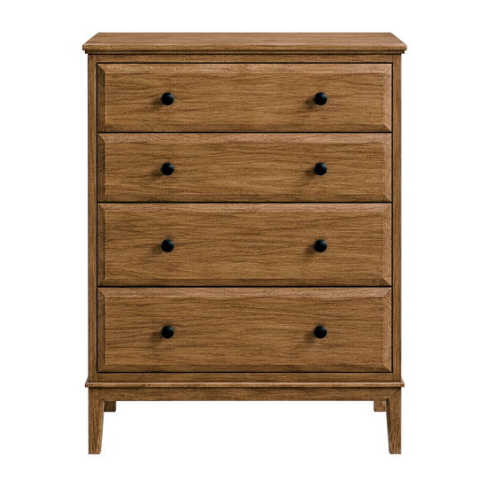 Virginia - 4-Drawer Chest - Mocha