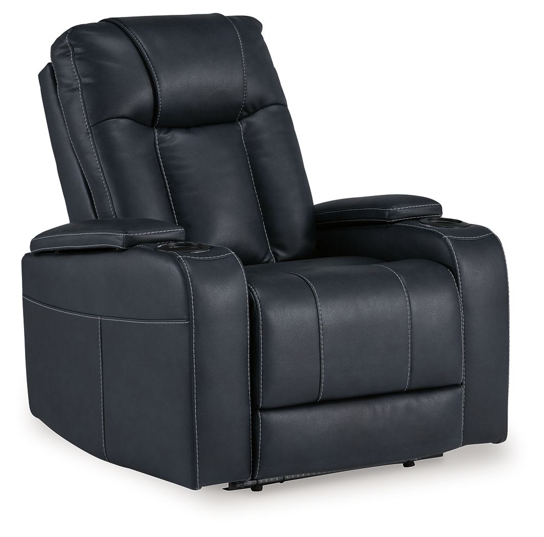 Feazada - Power Recliner With Adj Headrest