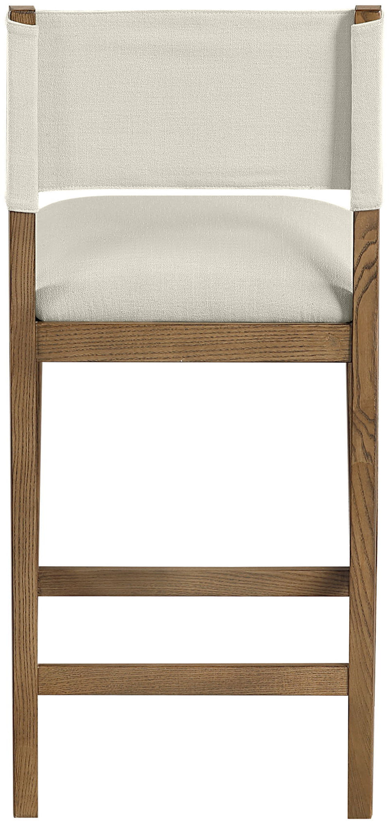 Avon - Linen Textured Performance Fabric Counter Stool