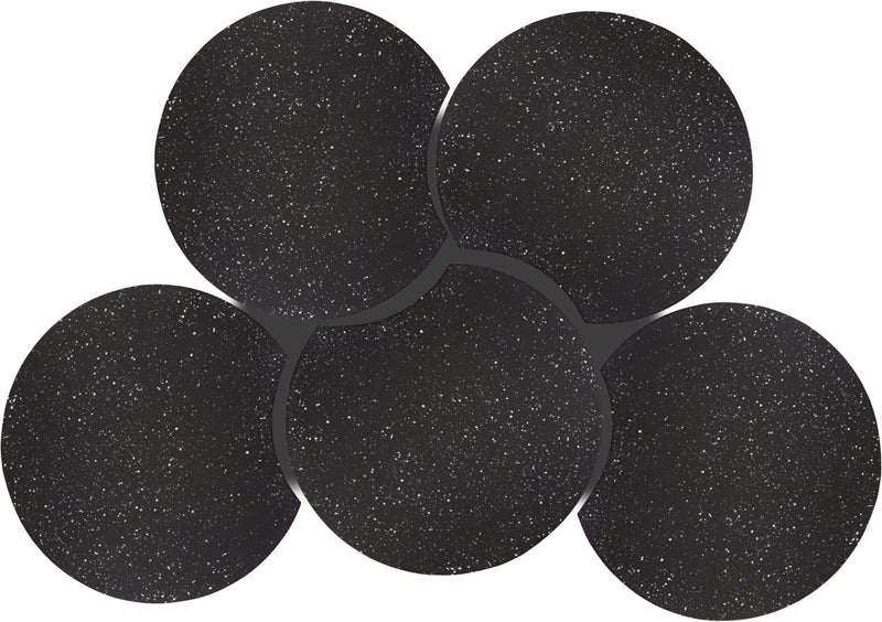 Dimple - 5 Piece Modular Coffee Table - Terazzo Finish