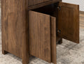 Olimpia - 2 Drawer 4 Door Kitchen Island - Towny Brown