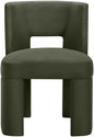 Zuno - Velvet Performance Fabric Upholstered Dining Chair (Set of 2)