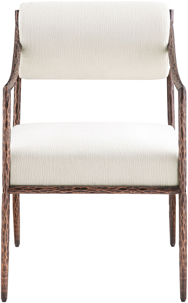 Bastille - Upholstered Dining Arm Chair (Set of 2) - Bronze Frame