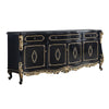 Betria - Console Cabinet - Gold & Black