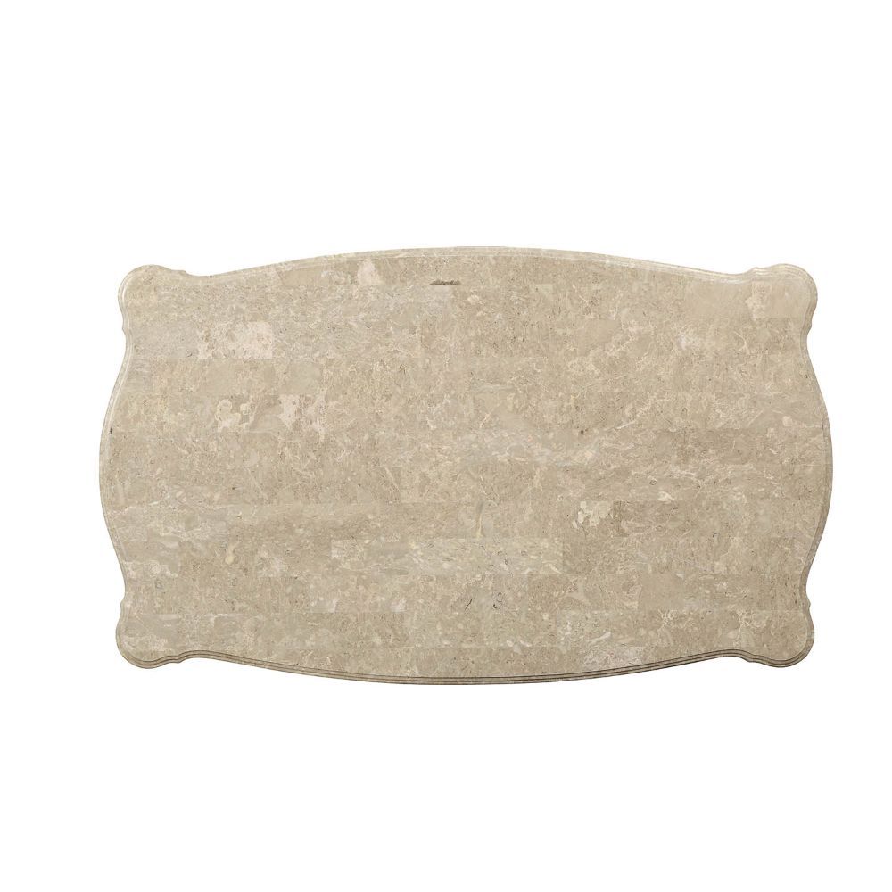 Ranita - Coffee Table - Marble Top & Champagne