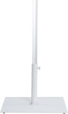 Amalfi - Aluminum Patio Umbrella - White Base / White Pole