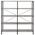 Analiese - 4-Shelf Double Bookshelf