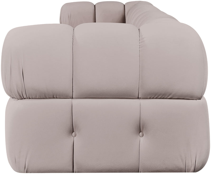 Orin - Fabric Velvet 4 Piece Modular Sofa