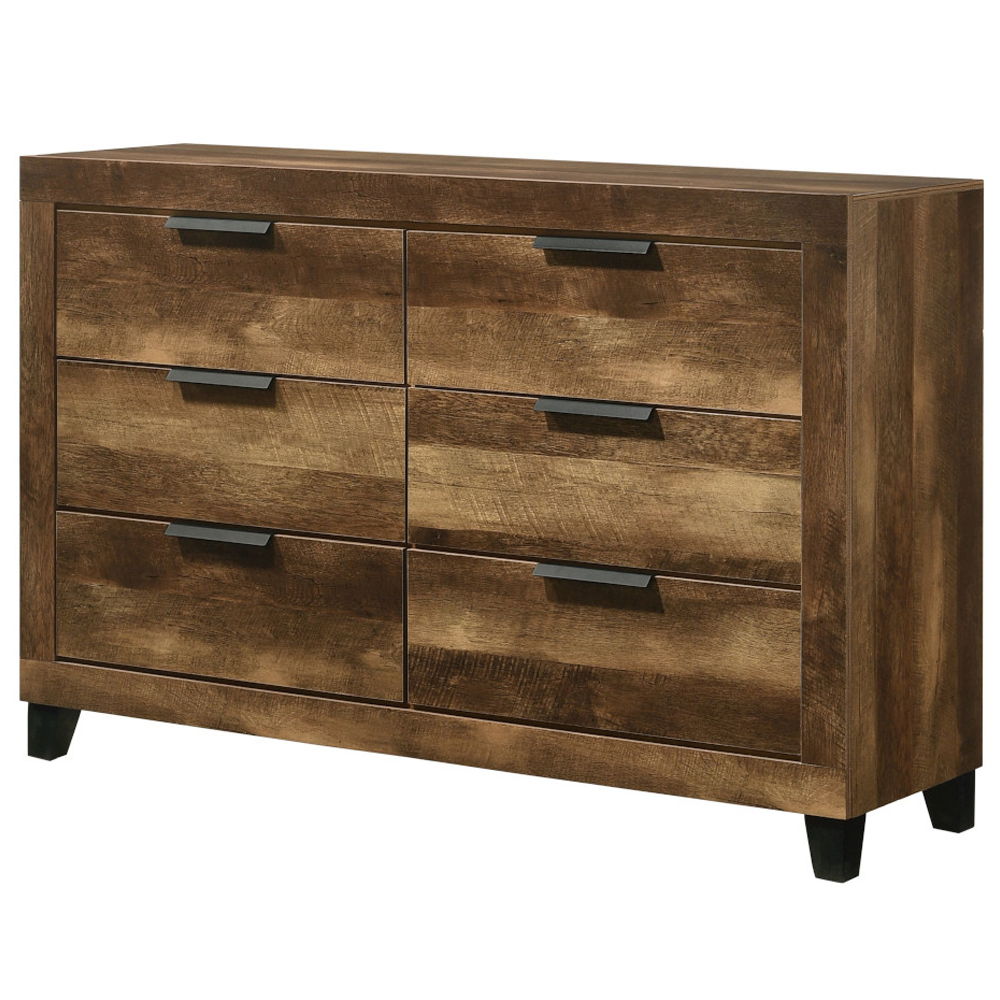 Morales - Dresser - Rustic Oak