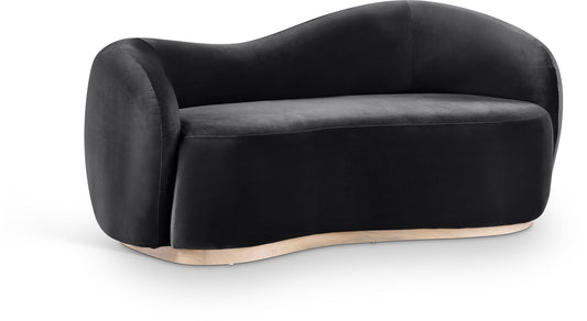 Gustavo - Velvet Upholstered Loveseat