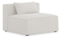 Cube - Linen Armless Chair