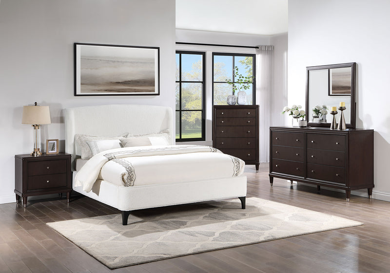 Mosby Wingback Platform Bed