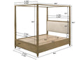 Sienna - Canopy Bed